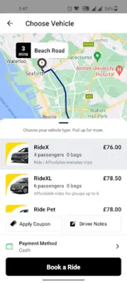 Delta Taxis android App screenshot 2