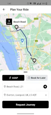 Delta Taxis android App screenshot 3